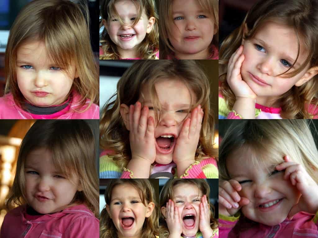 emotions of a child