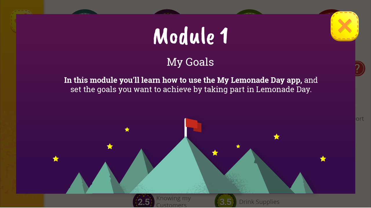 Module 1 My Lemonade Day